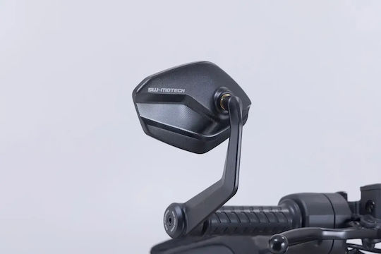 SW-Motech Motorcycle Mirrors 2 Pieces Black