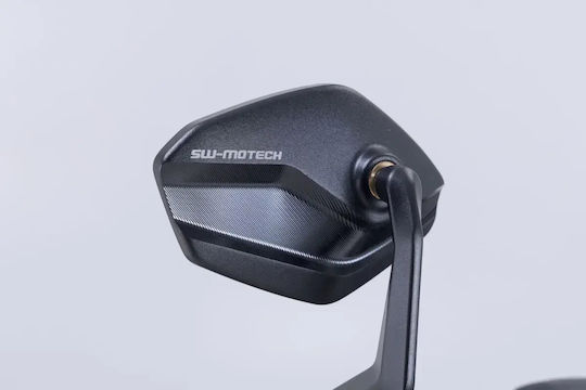 SW-Motech Motorcycle Mirrors 2 Pieces Black