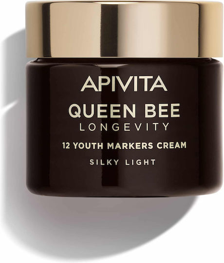 Apivita Queen Bee Light Κρέμα Προσώπου Ημέρας κατά των Πανάδων με Πεπτίδια 50ml