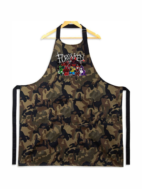 Koupakoupa Roblox Forsaken Ποδιά Κουζίνας Πολύχρωμη 31.5x20cm KP_33483_apron-army