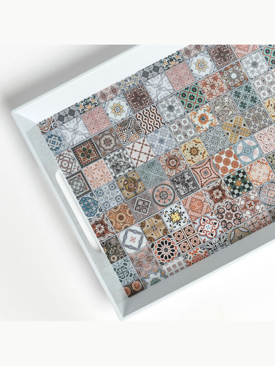 Дървен Сервиращ Диск 50x35см