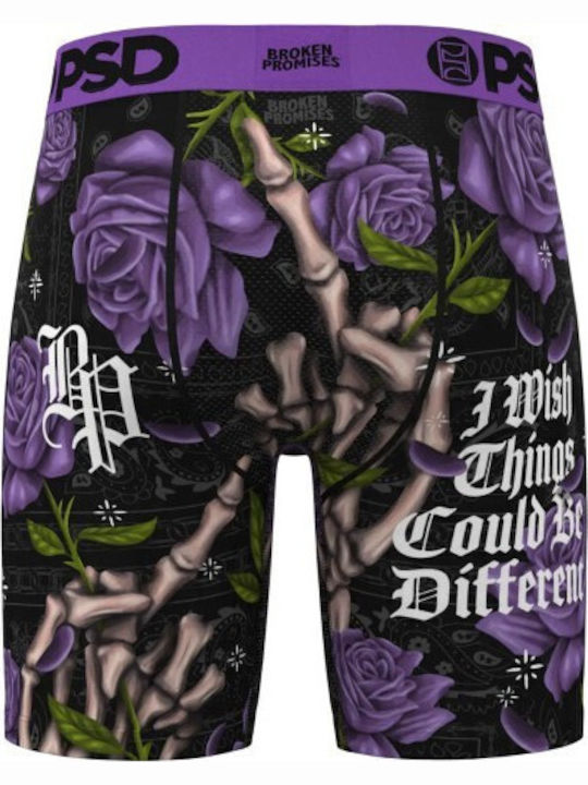 Herren Boxershorts Lila