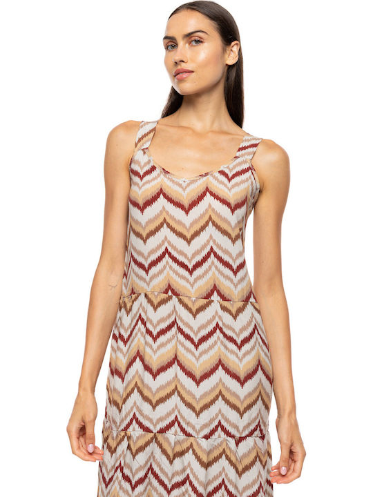 Pink Label Damenbademode Farbige Regenbogen