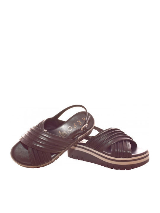 Anatomische Damenplattformen Schwarz 54246-E6