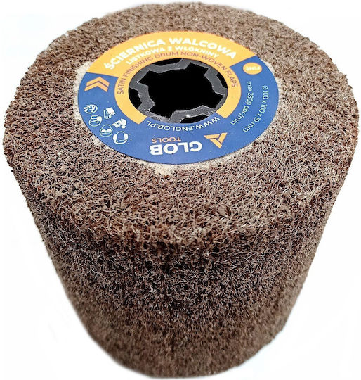 Glob Roloc Flap Disc Glob Tools 100x100x19mm Non-woven Sander