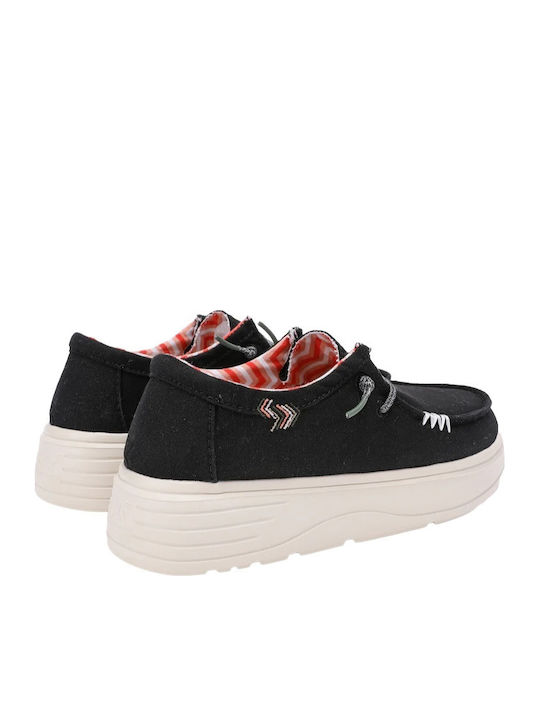 Natal Women's Loafers In Black Color