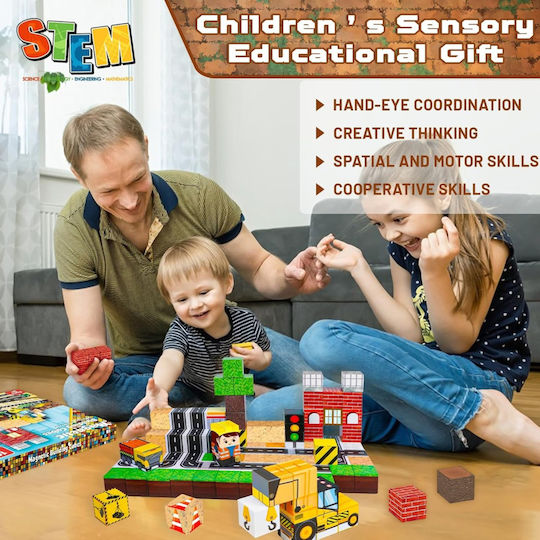 Malvys Magnetic Construction Toy
