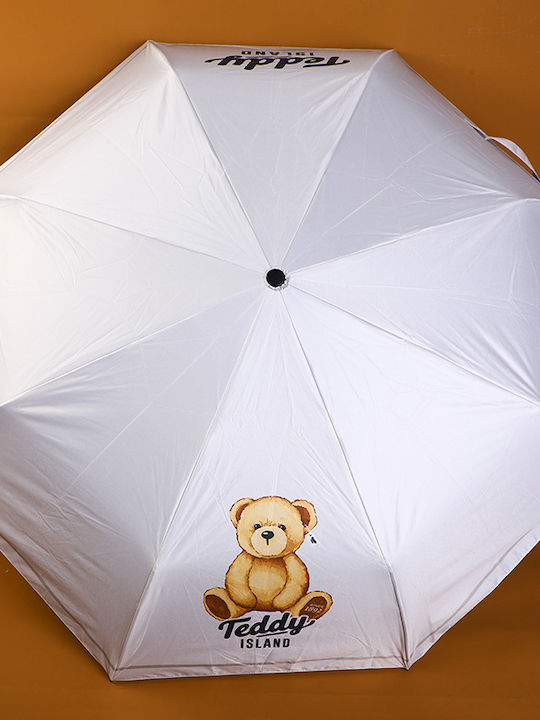 Kinderregenschirm Gebogener Handgriff Grau