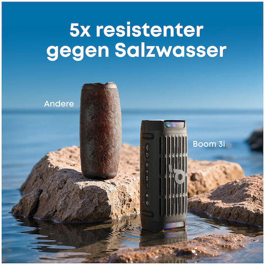 Anker Soundcore Boom 3i Водоустойчива Bluetooth Колонка 50W Черна