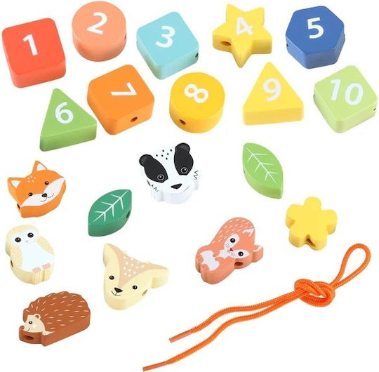 Orange Tree Toys Играчка за Дърпане на Въжета от Дърво за 3+ Месеца