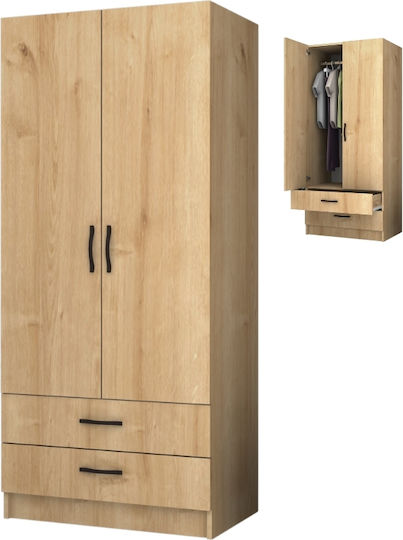 Ușă dublă Ricardo 80x51.8x181cm Natural Beech Ușă dublă Ricardo 80x51.8x181cm Natural Beech