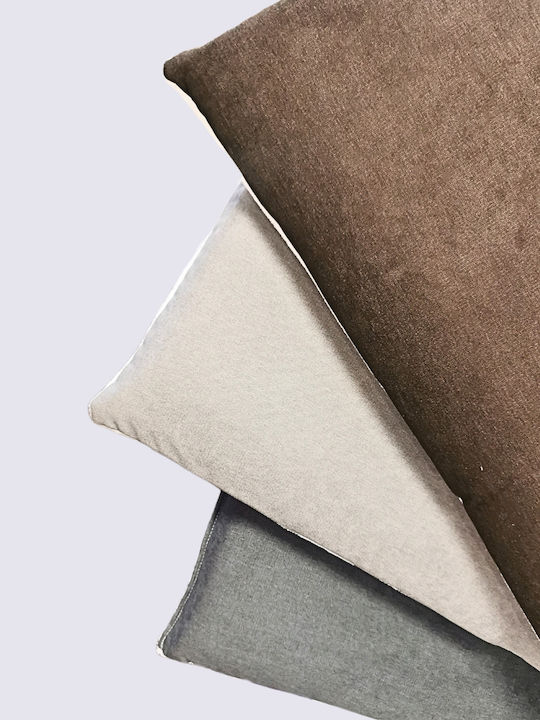 Pet Pouf Ανατομική Επιδαπέδια Μαξιλάρα Memory Foam Phantom Grey