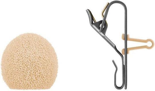 Sennheiser MKE Essential Omni Condenser (Small Diaphragm) Microphone Πέτου, Clip On for Vocals in Beige Color