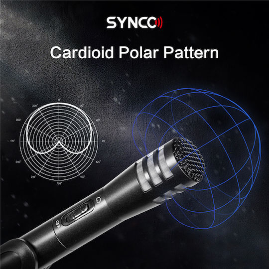 Synco MIC-E10 Δυναμικό Mikrofon Handgerät, Tischgerät Journalistisch
