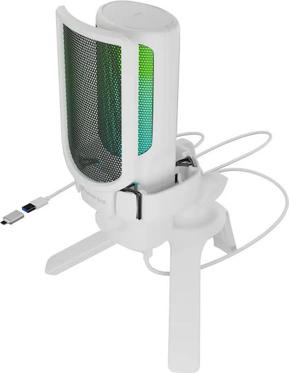 Genesis Radium 250 Микрофон USB Настолен в White Цвят