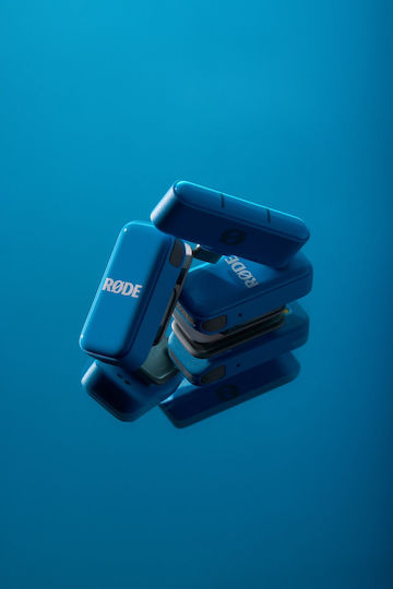 Rode Micro Σετ Μικρόφωνο USB Πέτου για Κινητό σε Μπλε Χρώμα
