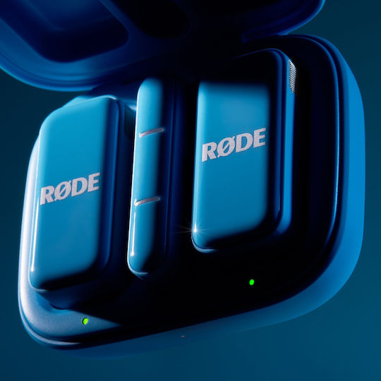 Rode Micro Σετ Μικρόφωνο USB Πέτου για Κινητό σε Μπλε Χρώμα