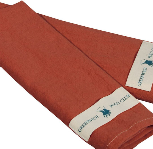 Greenwich Polo Club Kitchen Towel in Orange Colour 30x45cm 2 Pieces Greenwich Polo Club Kitchen Towel in Orange Colour 30x45cm 2 Pieces