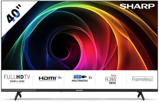 Sharp Τηλεόραση 40" Full HD LED 40HA1205E (2025)