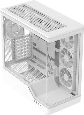 Aerocool P500A Геймърско Midi Tower Компютърна Кутия с ARGB Осветление Бяла