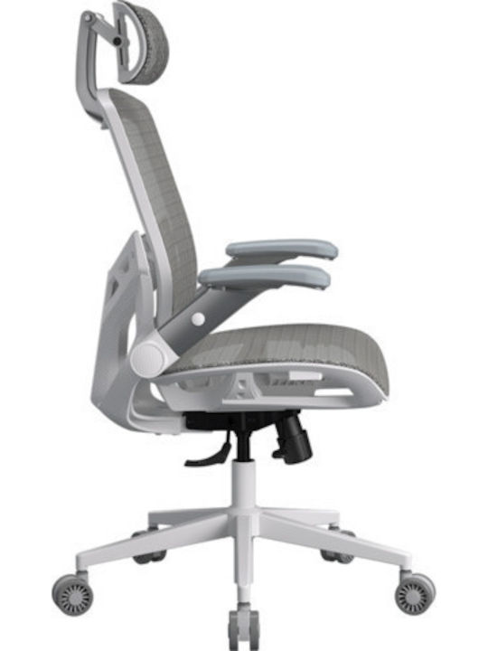 Cougar Speeder One Καρέκλα Gaming με Ρυθμιζόμενα Μπράτσα Γκρι