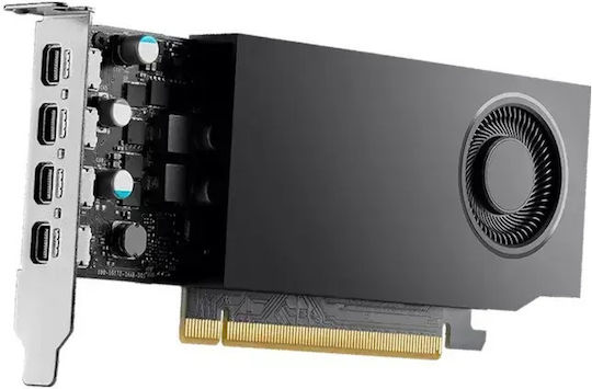 Dell RTX A400 4GB GDDR6 Половин височина Видеокарта