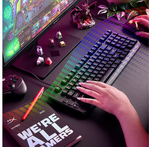 HP Eve 1800 Gaming Keyboard with RGB Lighting English US
