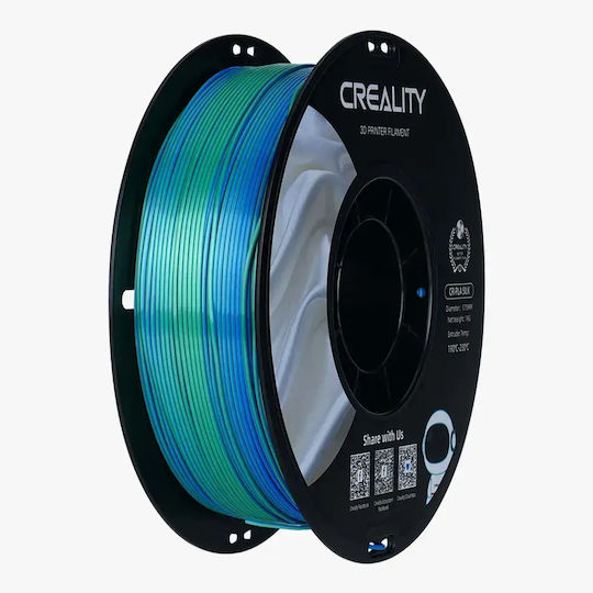 Creality3D PLA 3D Printer Filament 1.75mm blue-green 1kg