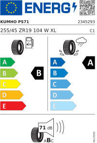Kumho Runflat 255/45R19 104W Summer Car Tyre