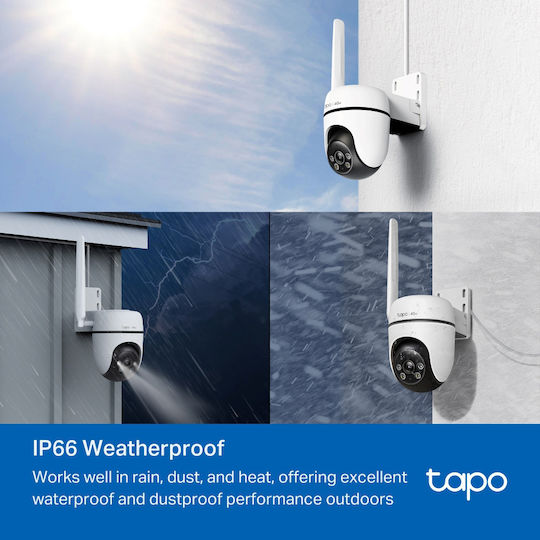 TP-LINK TAPO C501GW v2 IP Surveillance Camera 4G Full HD 1080p Waterproof with Two-Way Communication
