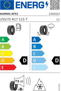 Kumho Runflat 255/75R17 115T Λάστιχο 4 Εποχών Αυτοκινήτου