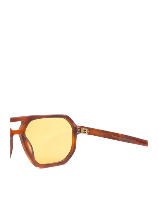 Faos Damenteil Sonnenbrille mit Orangefarbenem Rahmen und Orange Verlaufsfarbe Gläser KYTHNOS-1