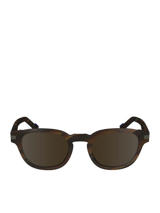 Zeiss Ochelari De Soare Maro Cu Ramă Din Plastic / Acetat Zeiss Ochelari De Soare Maro Cu Ramă Din Plastic / Acetat