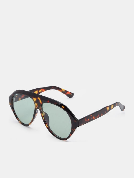 Luigi Unisex Sunglasses with Green Frame and Green Lens 4870731