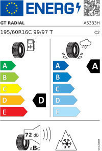 GT Radial Maxmiler 195/60R16 99/97T Χειμερινό Λάστιχο Αυτοκινήτου