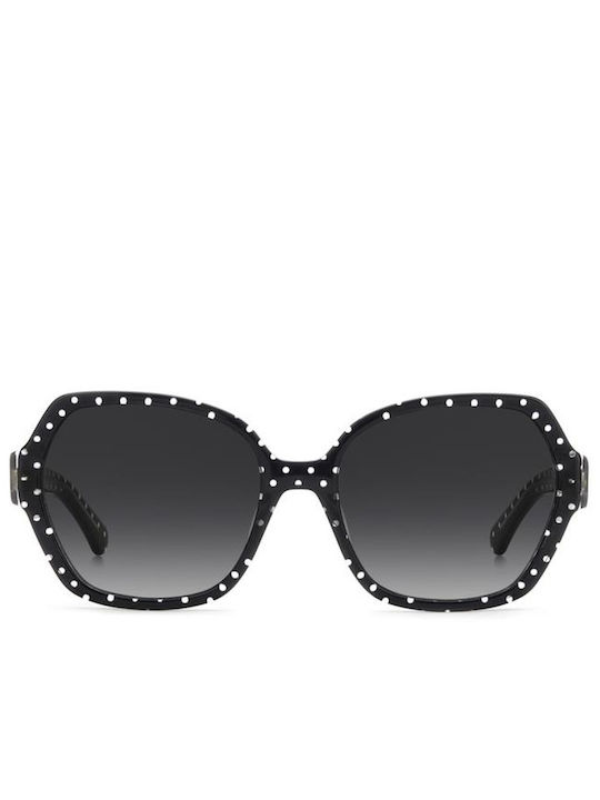Kate Spade Ochelari De Soare Unisex Cu Ramă Neagră Din Plastic Și Lentile Degrade Negre KS-LAYNE-2/G/S-7RM