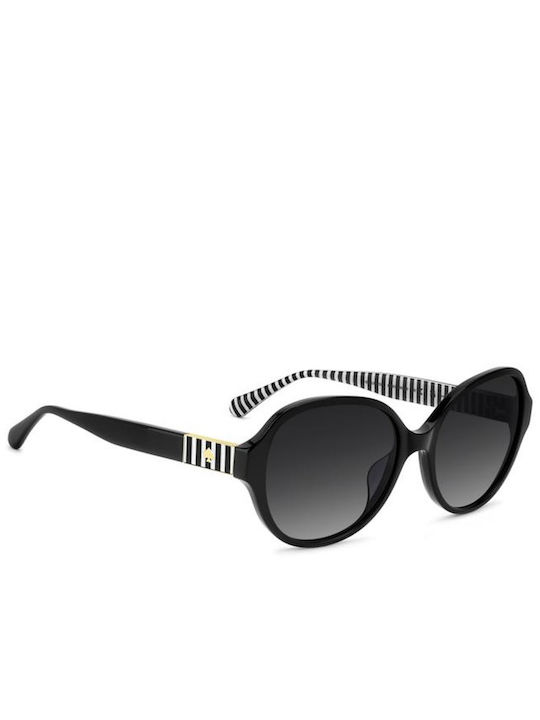 Kate Spade Ochelari De Soare Unisex Cu Ramă Neagră Din Plastic Și Lentile Degrade Negre KS-EMALIE-2/G/S-807