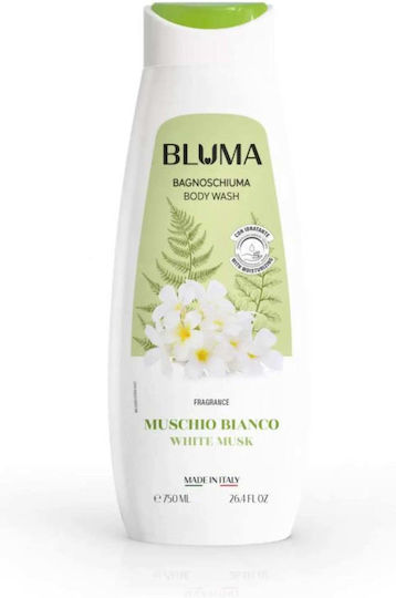 Shower Gel White Musk Fragrance Bluma Muschio Bianco 750 Ml