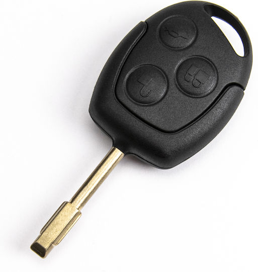 Carcasă Cheie Auto cu Lamă Fo21 cu 3 Butoane pentru Ford