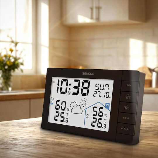 Sencor SWS 3200 Stație Meteo Fără Fir Digitală de Masă
