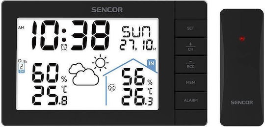 Sencor SWS 3200 Stație Meteo Fără Fir Digitală de Masă