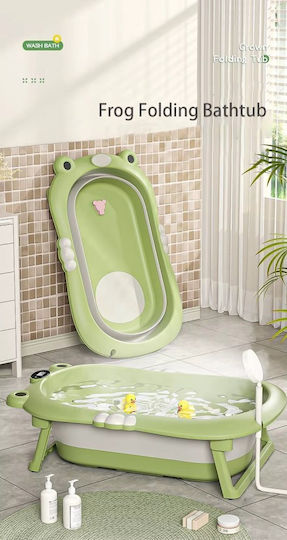 Little Mom Cadă Pliabilă pentru Bebeluși cu Termometru Verde