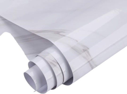 3d Self-adhesive Marble-style Wallpaper Waterproof Strong Adhesive Easy To Install Kitchen Countertops Furniture White Black
