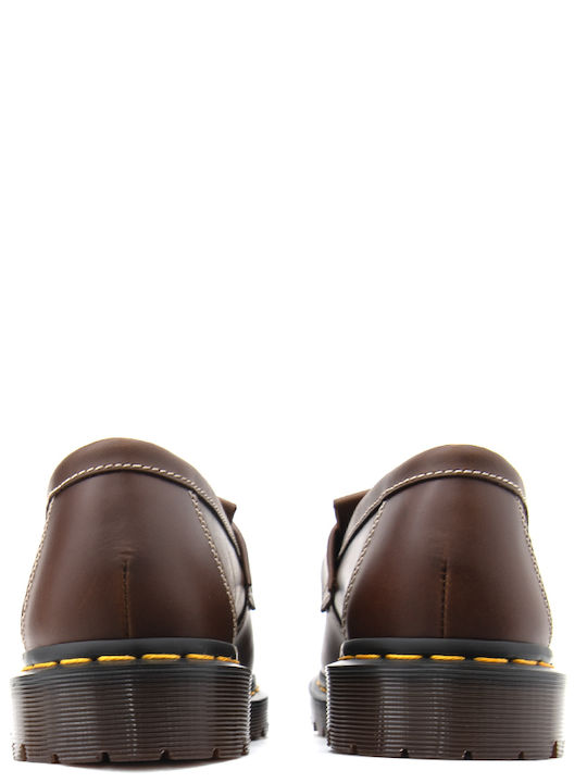 Adrian Δερμάτινα Ανδρικά Loafers σε Μπορντό Χρώμα