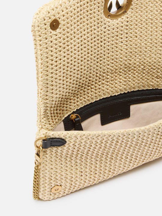 Straw Women's Crossbody Bag Beige
