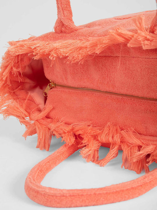 Vanity Fabric Women's Shoulder Bag Orange