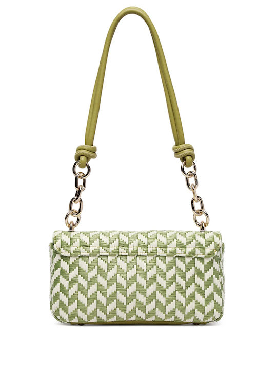Guess Tessi Geantă De Umar Damă Ecru HWWG7691190-Olive-Multi