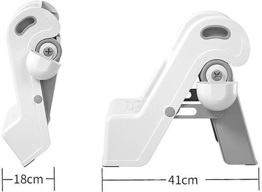 Little Mom Foldstep Suport Pentru Copii Roz Pliabil Cu Două Trepte Compact Design Ergonomic Mâner Integrat Accesoriu Practic Detasabil