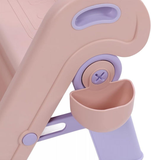 Little Mom Foldstep Suport Pentru Copii Roz Pliabil Cu Două Trepte Compact Design Ergonomic Mâner Integrat Accesoriu Practic Detasabil