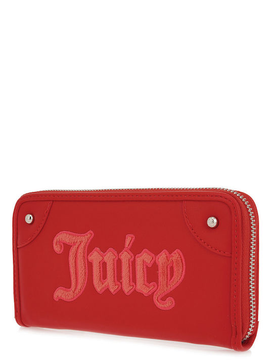 Juicy Couture Μεγάλο Γυναικείο Πορτοφόλι Κόκκινο